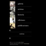 Sitio web 2003 de Galería Antonio Machón | Pablo Machón